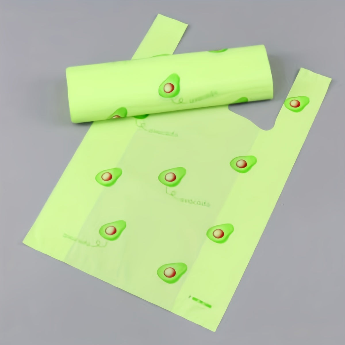 25pcs Avocado Pattern Tote Bag for Wedding Birthday Party Gift Packing