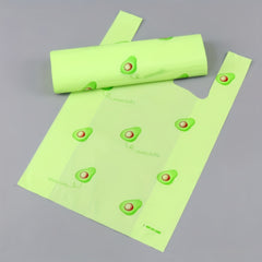 25pcs Avocado Pattern Tote Bag for Wedding Birthday Party Gift Packing