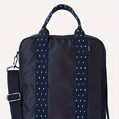Hangable Nylon Travel Bag Large Capacity Portable Shoulder Crossbody Bag