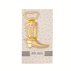 Cowboy Boot Bottle Opener for Home Kitchen Weddings