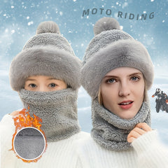Winter Hat Bib Mask Motor Riding Ear Protection Windproof Cap