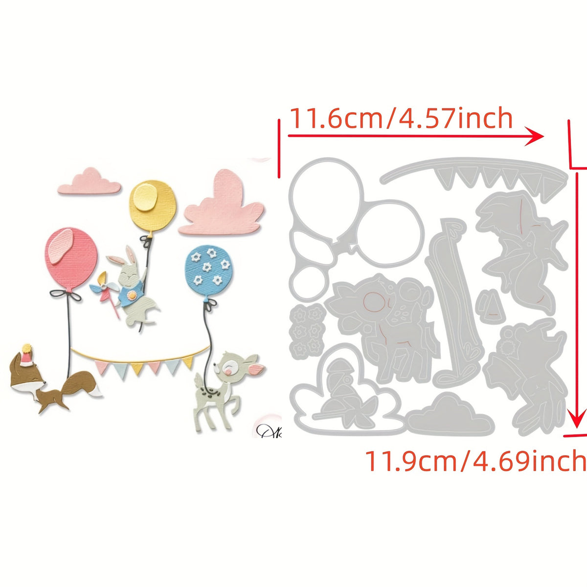 1pc Christmas Metal Cutting Dies for DIY Scrapbooking Paper Card Making