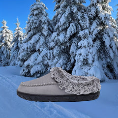 Women's Winter Plush Moccasin House Slippers Memory Foam Indoor Shoes