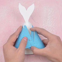 10pcs Glitter Birthday Hat Paper Party Hats Cone Hats Solid Art Craft Caps