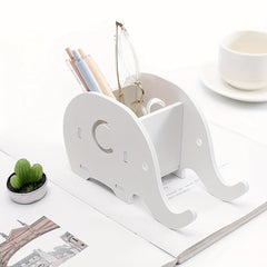 Creative Elephant Whale Desktop Office Stationery Pen Holder