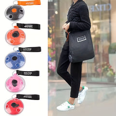 1pc Folding Shopping Bag Disc Travel Storage Bag