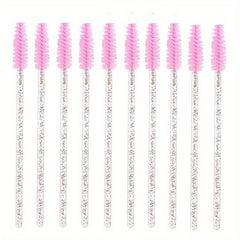 100 Disposable Mascara Brush Applicator Set for Eyelashes and Brows