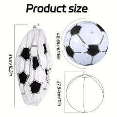 4-Pack 30.99 cm Inflatable Soccer Beach Balls