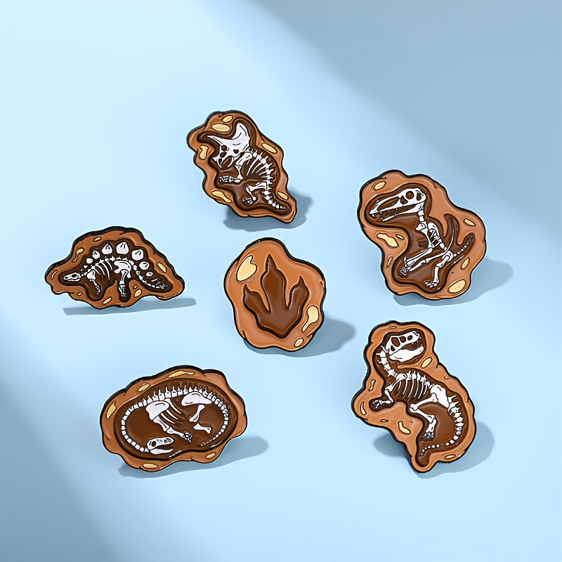 Men's Animal Pattern Brown Pin