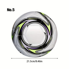 1pc Size 5 Football 2 7mm Thick for Training and Competition