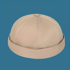 Men's Street Retro Iron Standard Beanie Hat