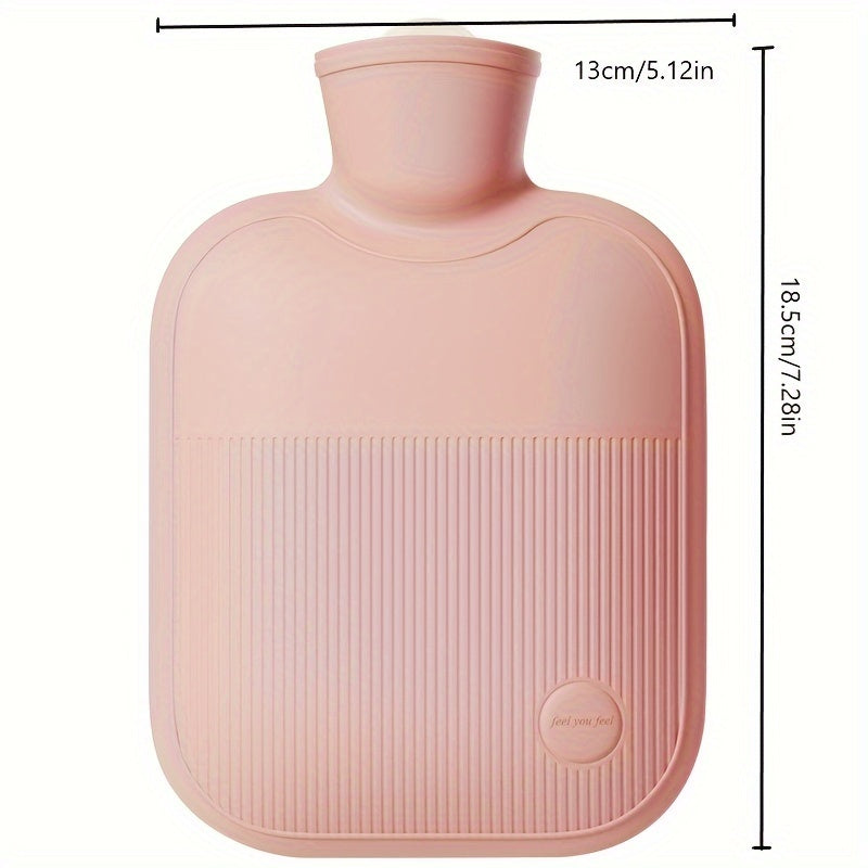 500ML Hot Water Bag Hand Warmer Tummy Cover Plush Hot Water Tummy Warmer