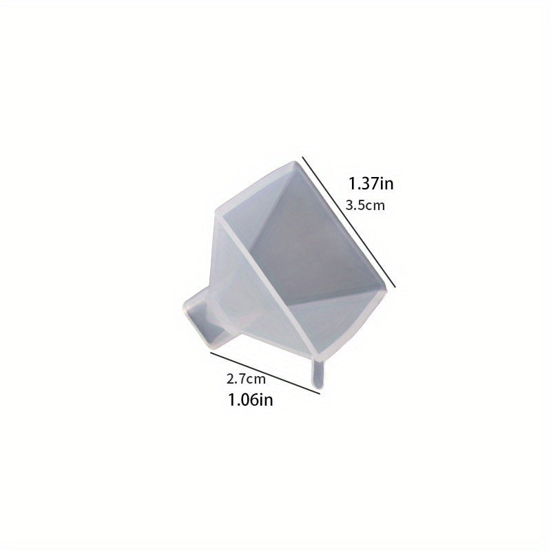 Silicone Resin Pyramid Molds for Home Decor