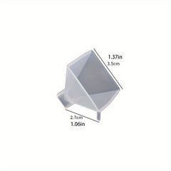 Silicone Resin Pyramid Molds for Home Decor