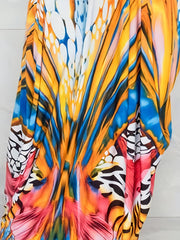  Tie Dye Maxi Cami Dress with Pockets