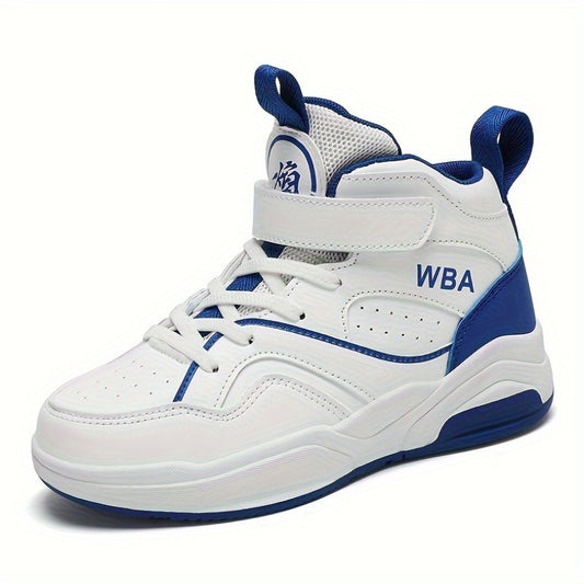 Boys High Top Anti Slip Sneakers for Outdoor Walking Running