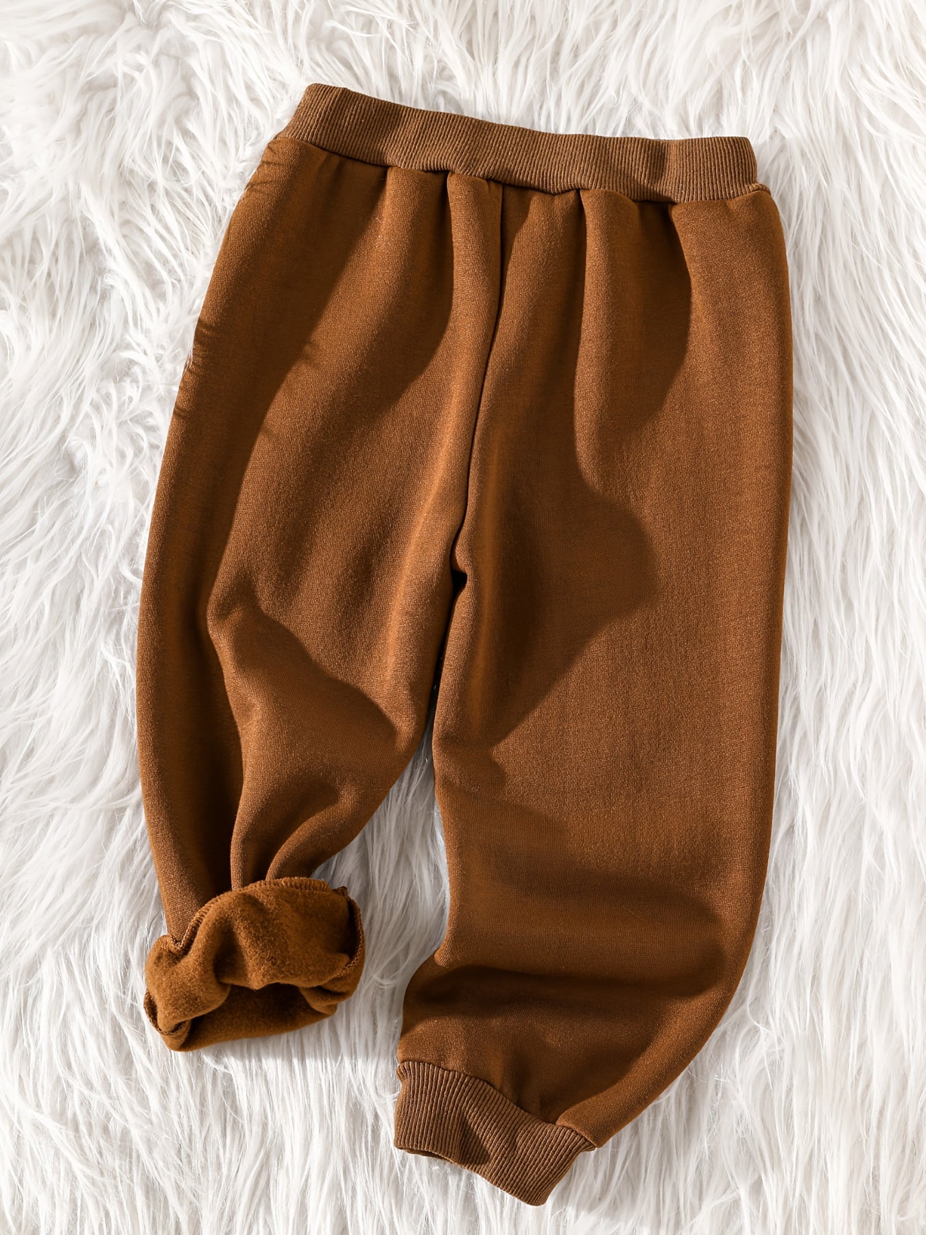 Boys Casual Solid Active Sweatpants Elastic Waist Jogger Sports Pants