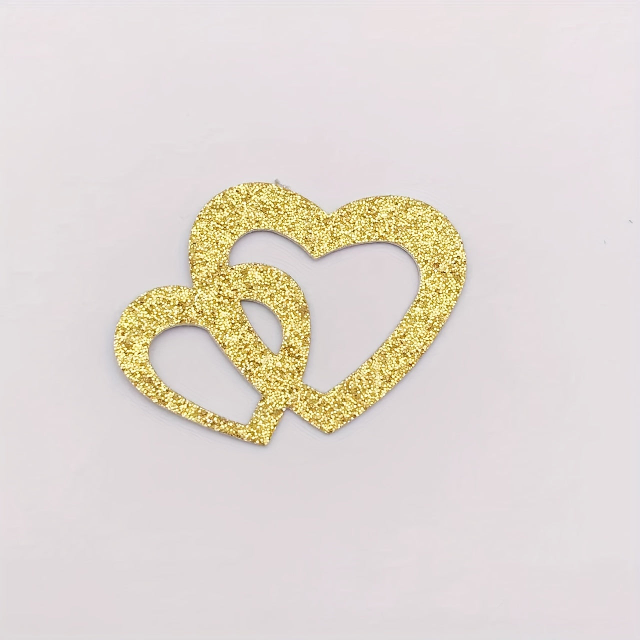 50pcs Heart Confetti Wedding Table Decoration Sparkling Glitter Paper Shreds