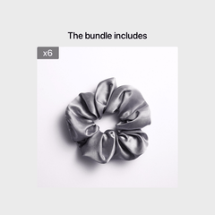 Satin Hair Scrunchies Soft Silk Scrunchie for Women Girls