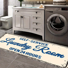 Durable Washable Area Rug Non Slip Water Absorbent Laundry Room Rug