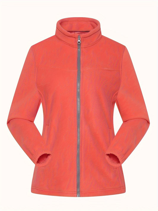 Warm Windproof Softshell Sports Jacket - Women's Activewear