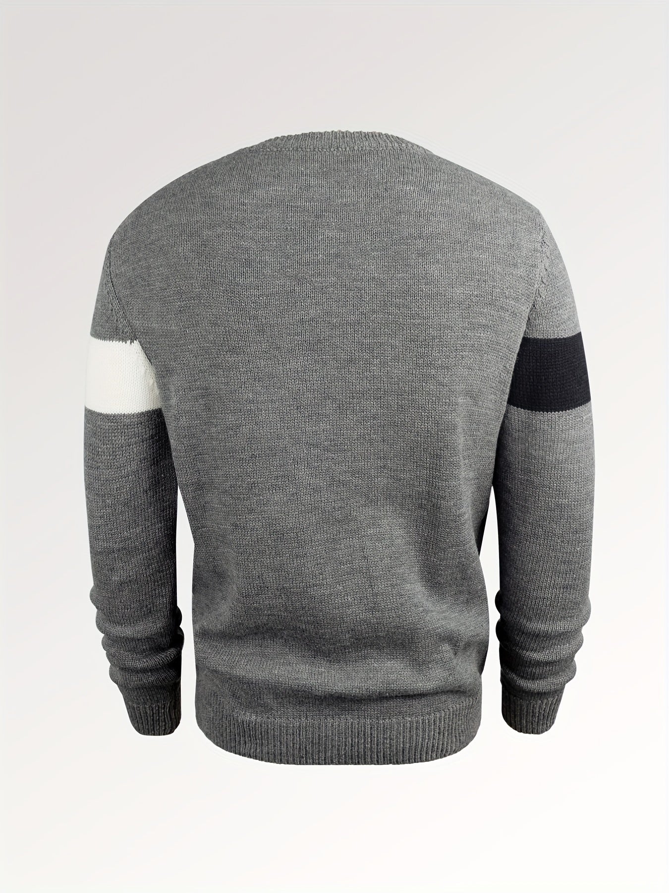 Men's Casual Pullover Knit Soft Sweater