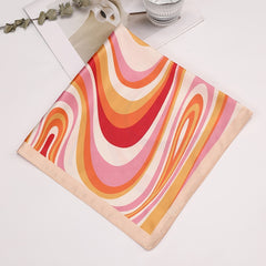 Women's Satin Square Scarf Large Neckerchief Accessory