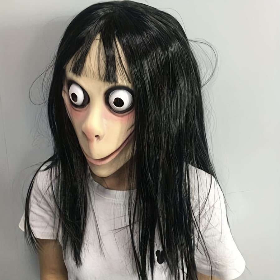 Horror Devil Mask Scary Challenge Games Evil Costume Halloween Creepy Cosplay
