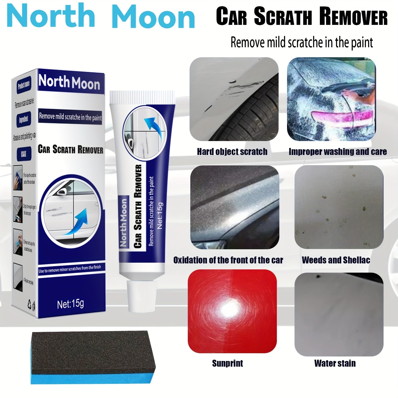 Car Scratch Repair Remover Scratch Removal Abrasive Scratch Polishing