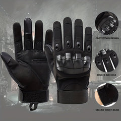 Full Finger Touch Screen Tactical Gloves for Men