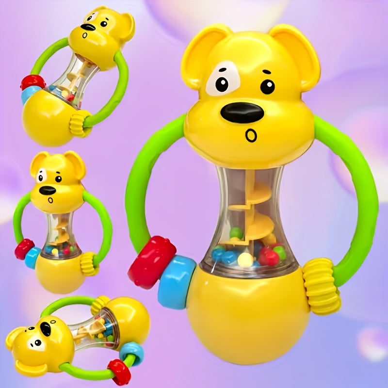 Puppy Themed Rattle Early Learning Toy for Youngsters