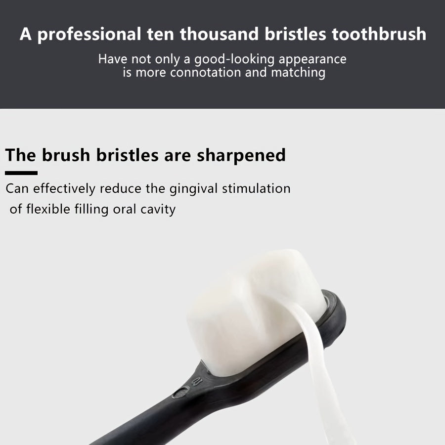 Nano Soft Toothbrush Ten Thousand Bristle Brush High Density Bristle Toothbrush