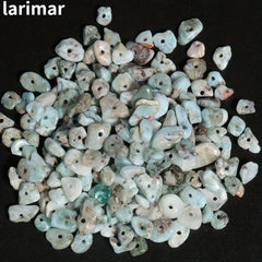 Natural Stone Irregular Gravel Chips Beads - Amazonite Garnet