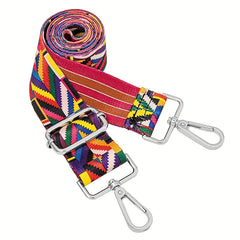 Wide Shoulder Strap Replacement with Silvery Buckle