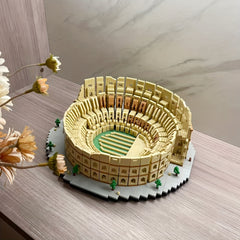 3D Roman Colosseum Building Blocks Model Educational Toy Gift