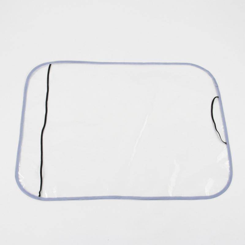 Car Seat Backrest PE Film Protective Cover Mat Anti-kick Anti-dirt