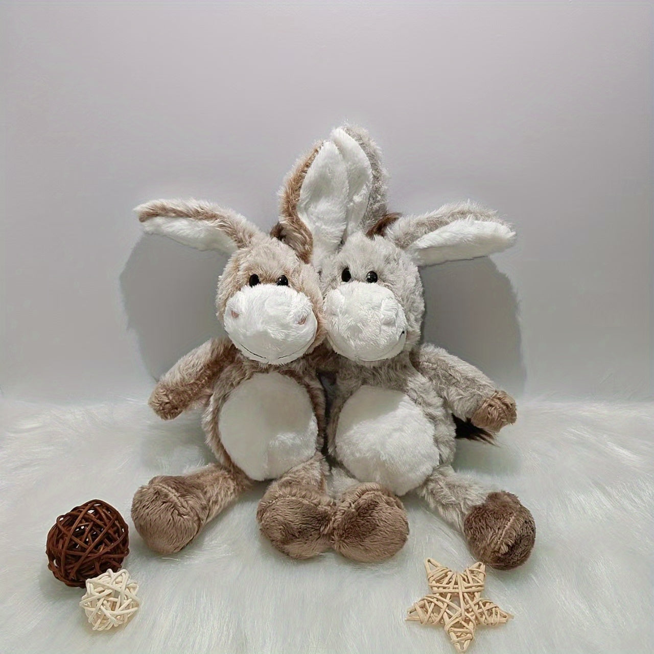 Donkey Plush Doll Hanging Foot Animal Toy