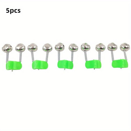 20pcs Double Ringing Fishing Bell Plastic Clip Buckle Sea Fishing Pole Tackle