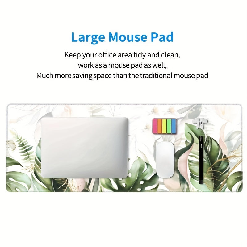 Flowers and Plants Gaming Mouse Pad Non Slip Rubber Base