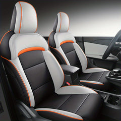 Leather Car Seat Cover For MG4 MULAN Winter Full Set