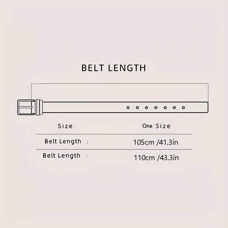 Vintage Hollow Out PU Belt for Women