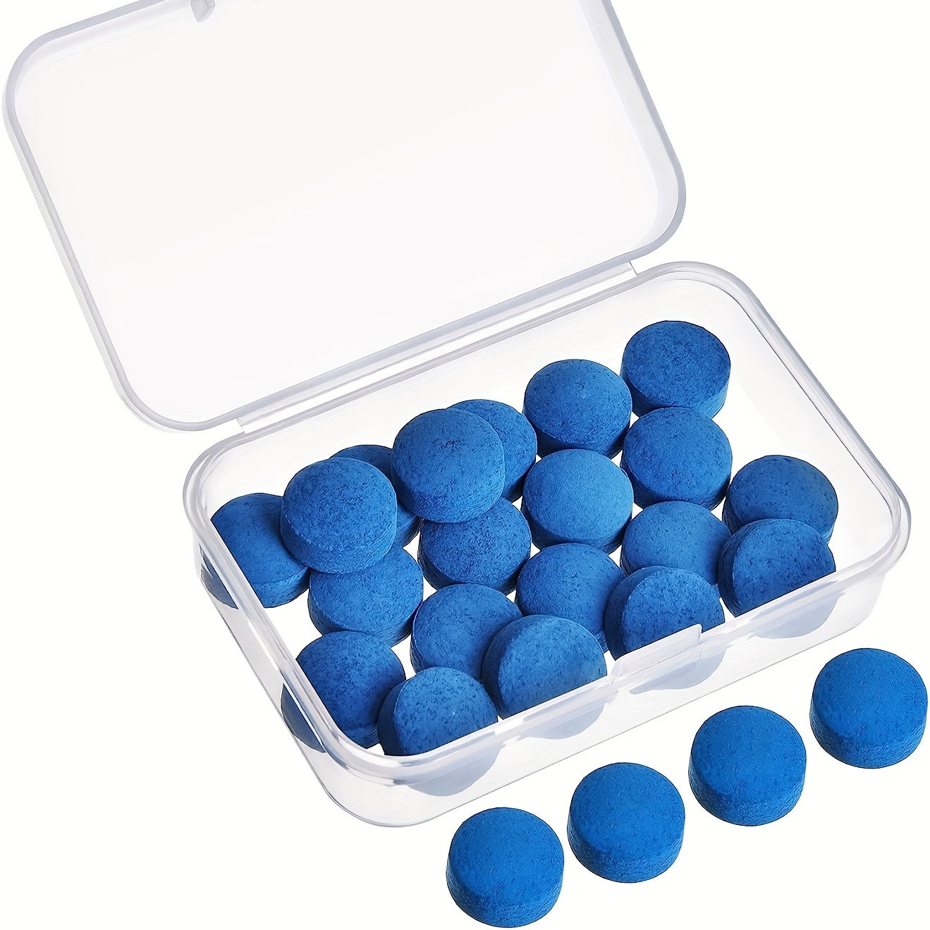 Billiard Pool Cue Tips Replacement Kit with Storage Box