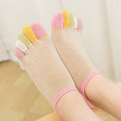 Women's No Show Socks Thin Liner Non Slip Casual Low Cut Flats Boat