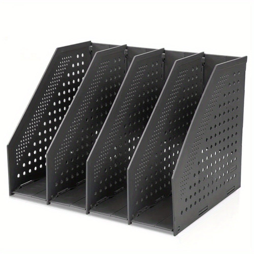 Desktop Book Stand Storage Organizer for Office Supplies