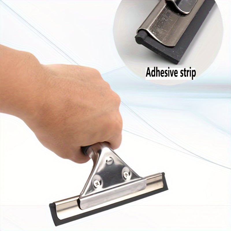 Stainless Steel Glass Scraper Wiper Glass Cleaner
