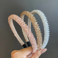 Crystal Hair Hoop Wide Brimmed Sweet Hair Accessories