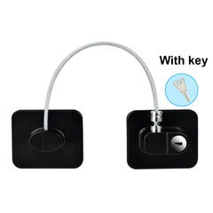 Child Safe Refrigerator Lock With Key & Adhesive