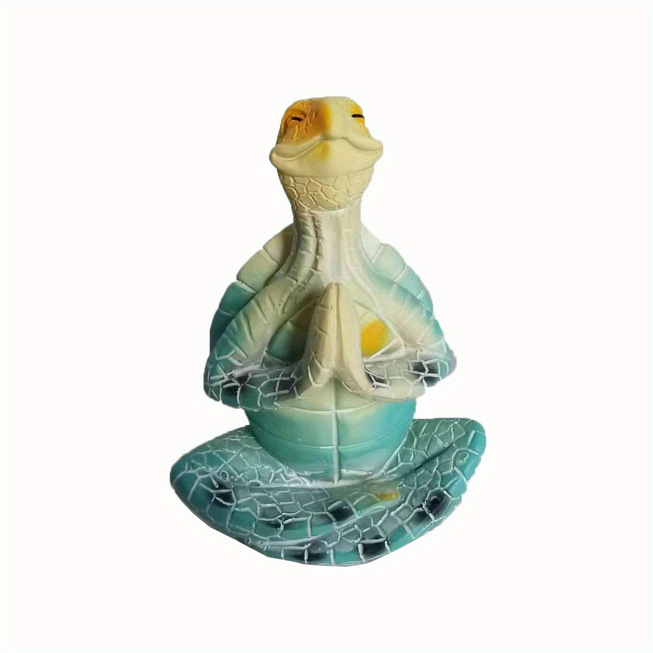 Sea Turtle Meditation Figurine - Yoga Sea Turtle Garden Decor