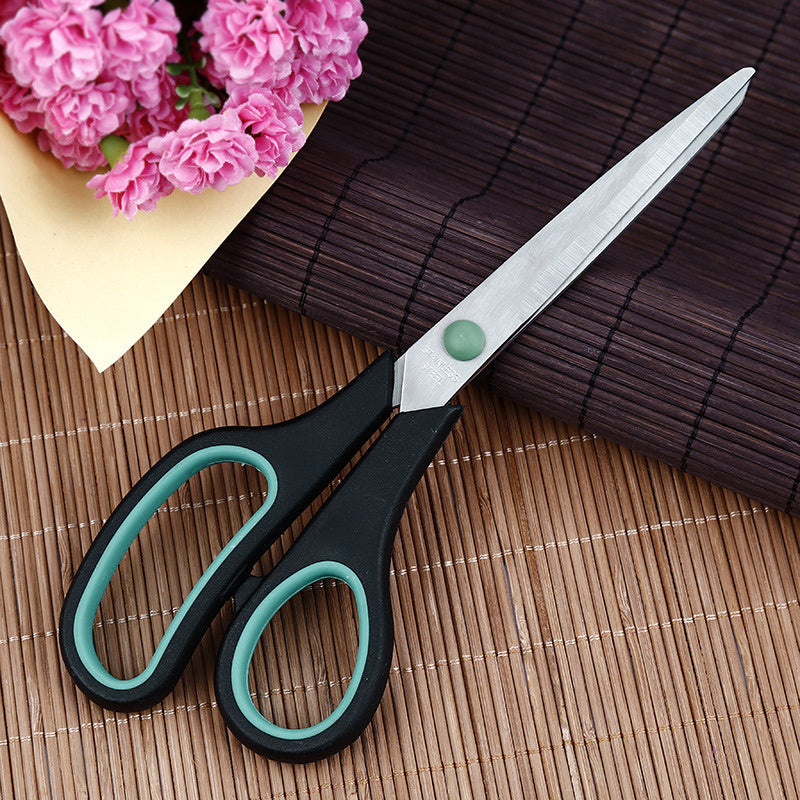 1PC Stainless Steel Office Scissors Comfortable Grip Sharp Blades