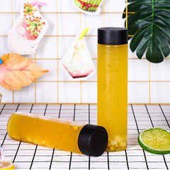 Portable Thin Plastic Juice Bottle for Bubble Tea - Small Business